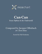 Can-Can ( from Orpheus in the Underworld) Orchestra sheet music cover